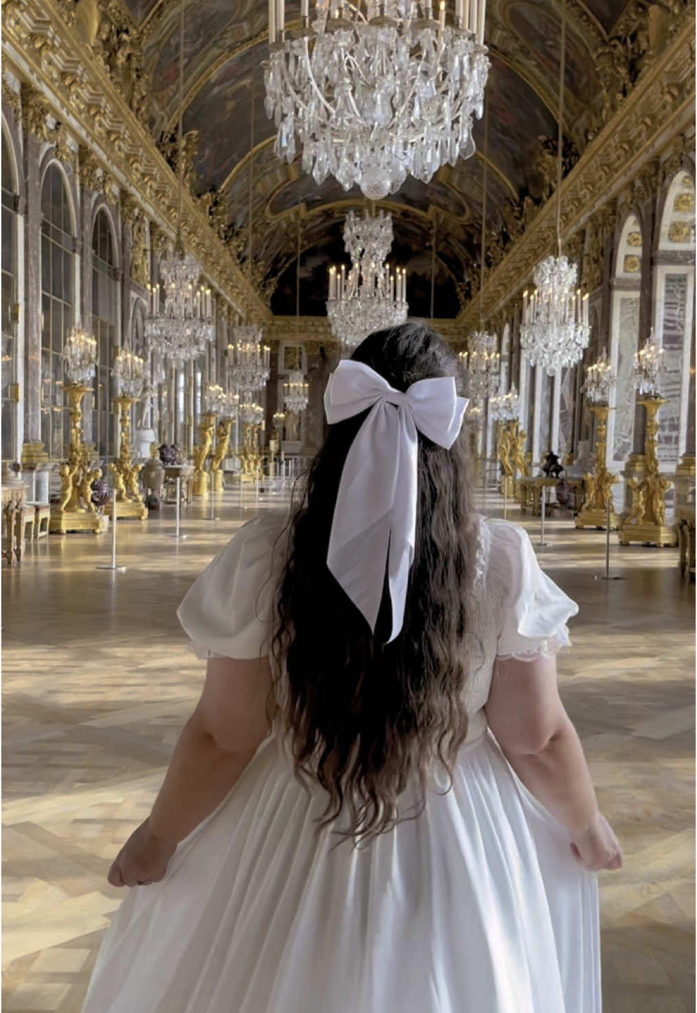 A post by @thedisneybelle on TikTok caption: A real life fairy tale 💕 #fetesgalantes #versailles #palaceofversailles 