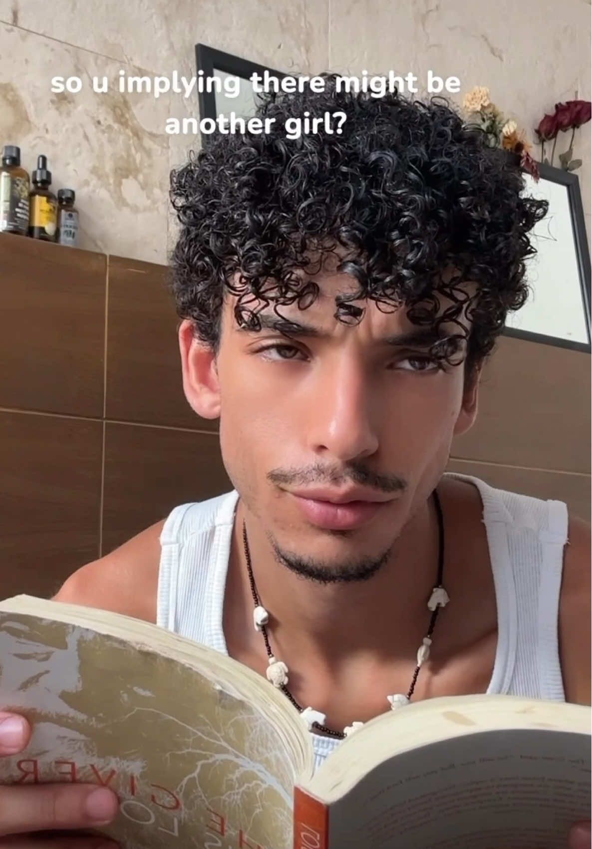 A post by @among_else on TikTok caption: doom scrolling ❌ | searching for intel ✅