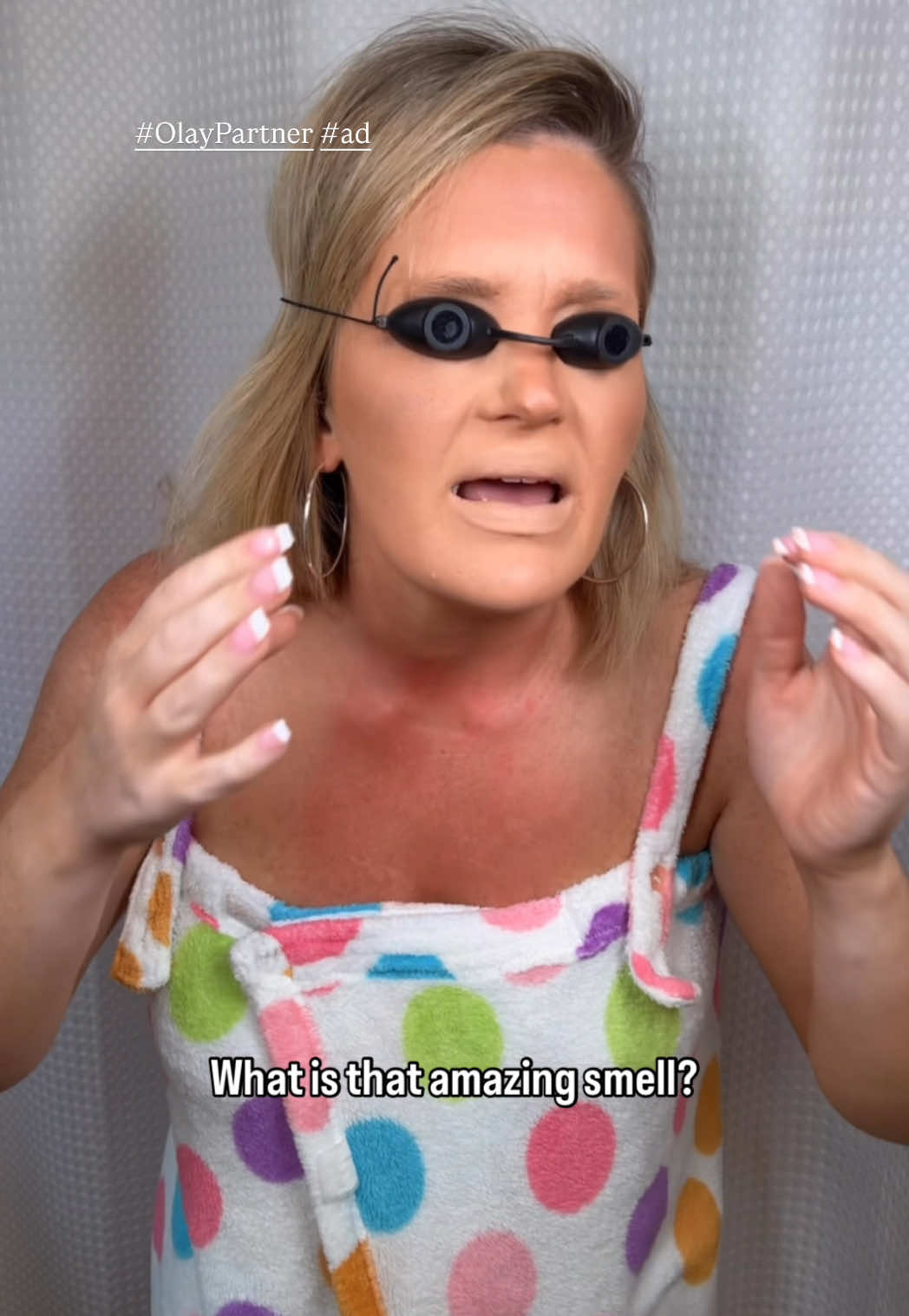 A post by @isabelclanc on TikTok caption: #ad #OlayPartner never been good at sharing but had to this time 