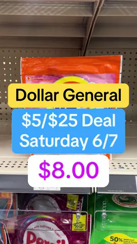 A post by @couponwithmichael on TikTok caption: Dollar General $5/$25 Deal for Saturday June 7th #dollargeneral #dollargeneralcouponing #dollargeneraldeals #dollargeneralfinds #dollargeneralcouponer #dollargeneralhaul #couponcommunity #couponing #couponing #coupon #couponfamily #save #savemoney #deals #learntocoupon