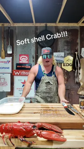 A post by @stalekracker on TikTok caption: Come along we throw down some soft shell crabs and some reef candy !! #stalekracker #cooking #seafoodprep #seafoodrecipes #cajunrecipes #food