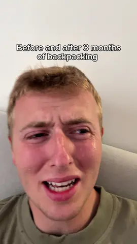 A post by @lukedavidson_ on TikTok caption: Backpacking glow ups are real guys