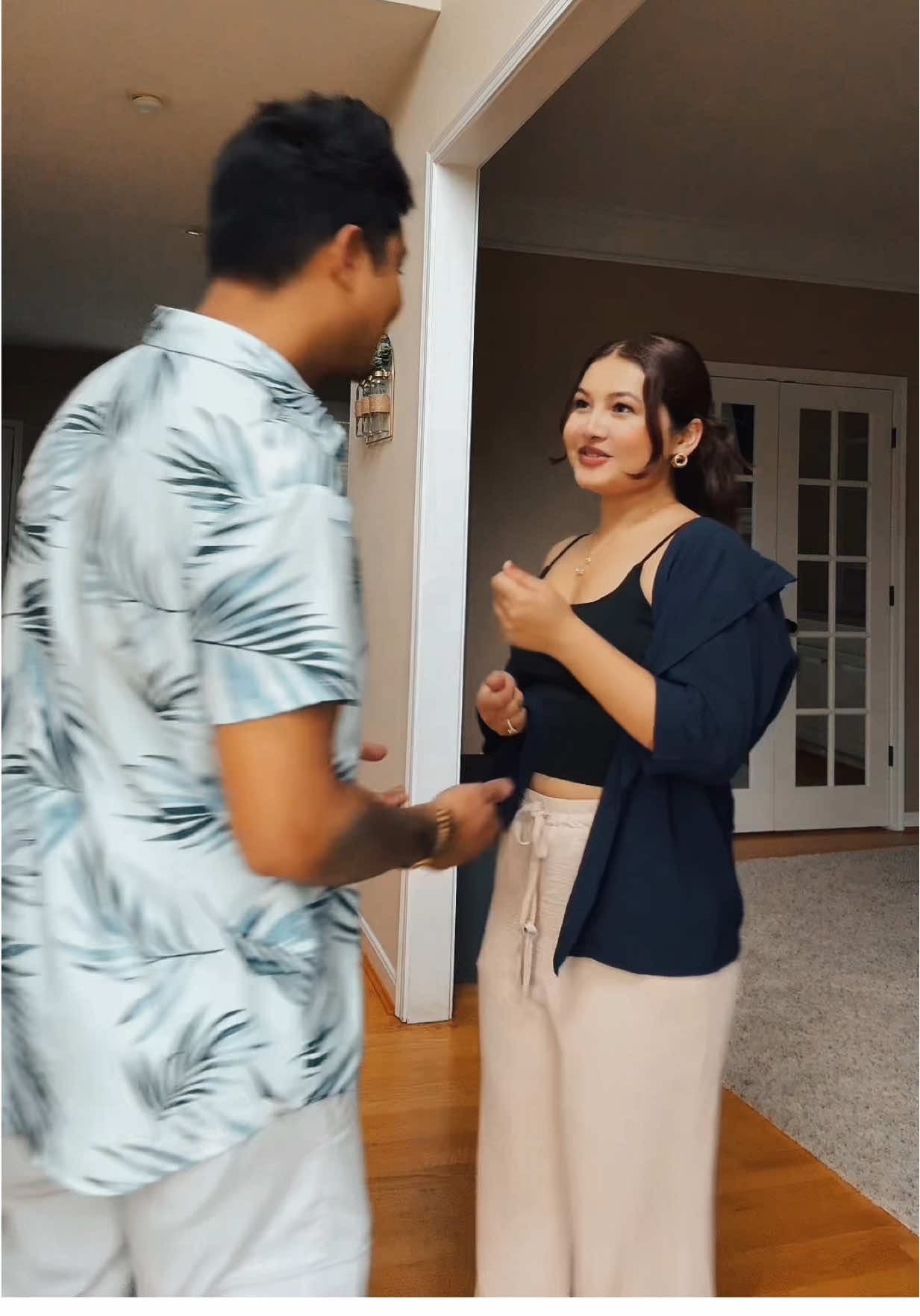 A post by @hisshina on TikTok caption: Aau maya 🫶🥰 #nepalisong #couple 