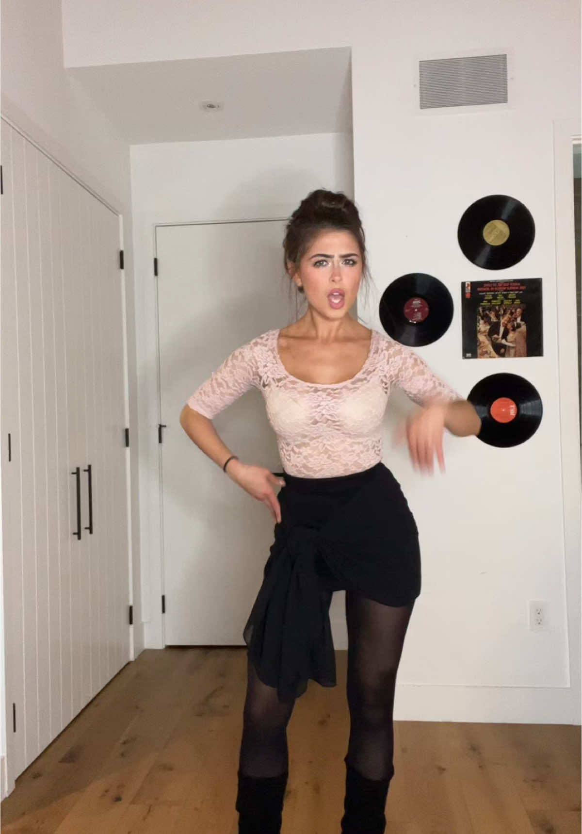 A post by @jacquiebebe on TikTok caption: u heard her #fyp #trending #dance #albanian #balkan