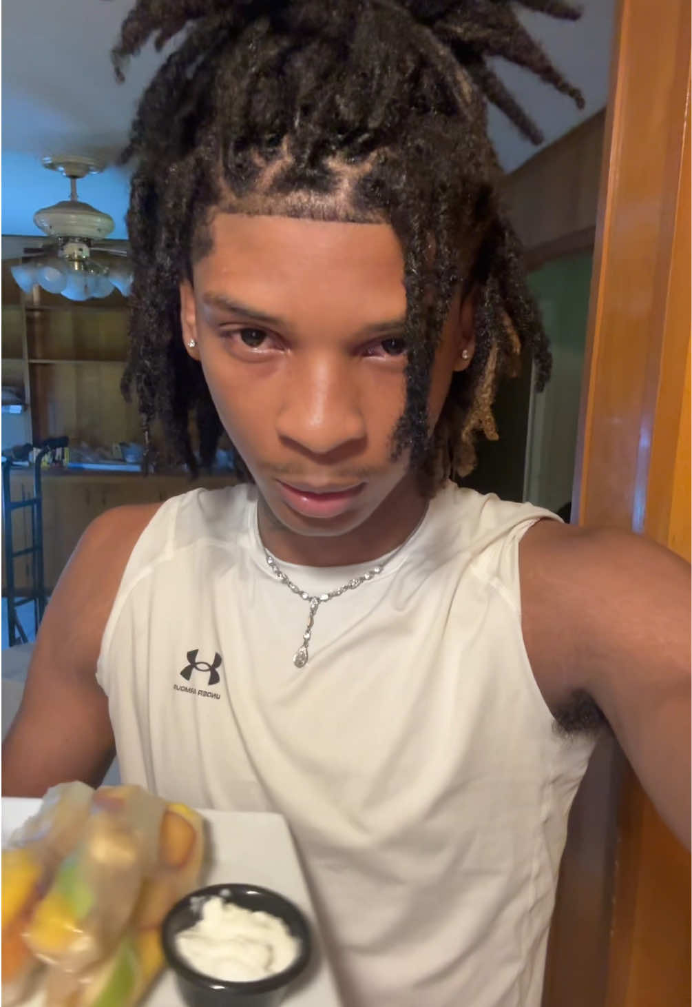 A post by @64krazy on TikTok caption: Fruit wraps with the smacked bro.. #fyp #foryoupage #foodie 