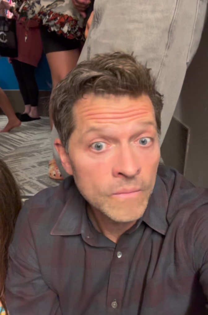 A post by @mishacollins on TikTok caption: Welcome to Oklahoma City! Evacuation order over!  #fyp #foryoupage #foryourpage #tornado #spnfamily #spnokc #oklahomacity 