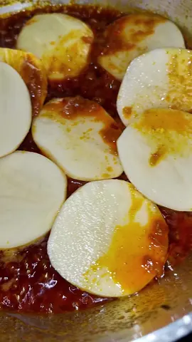 A post by @laila_begum1 on TikTok caption: #bangladesh #fish #curry #viral #foruyou #fyp #food #yum #potato #