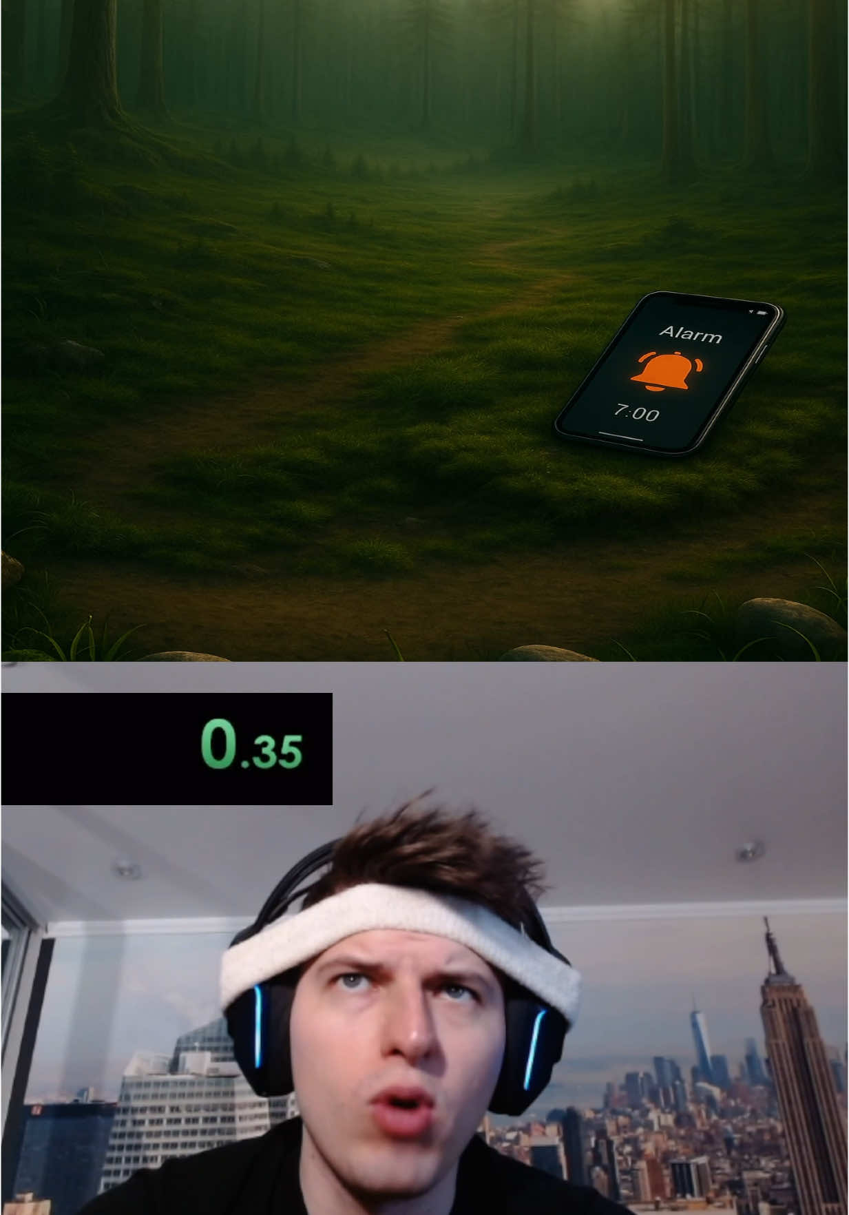 A post by @anatoxich on TikTok caption: Brr brr patapin alarm ⏰