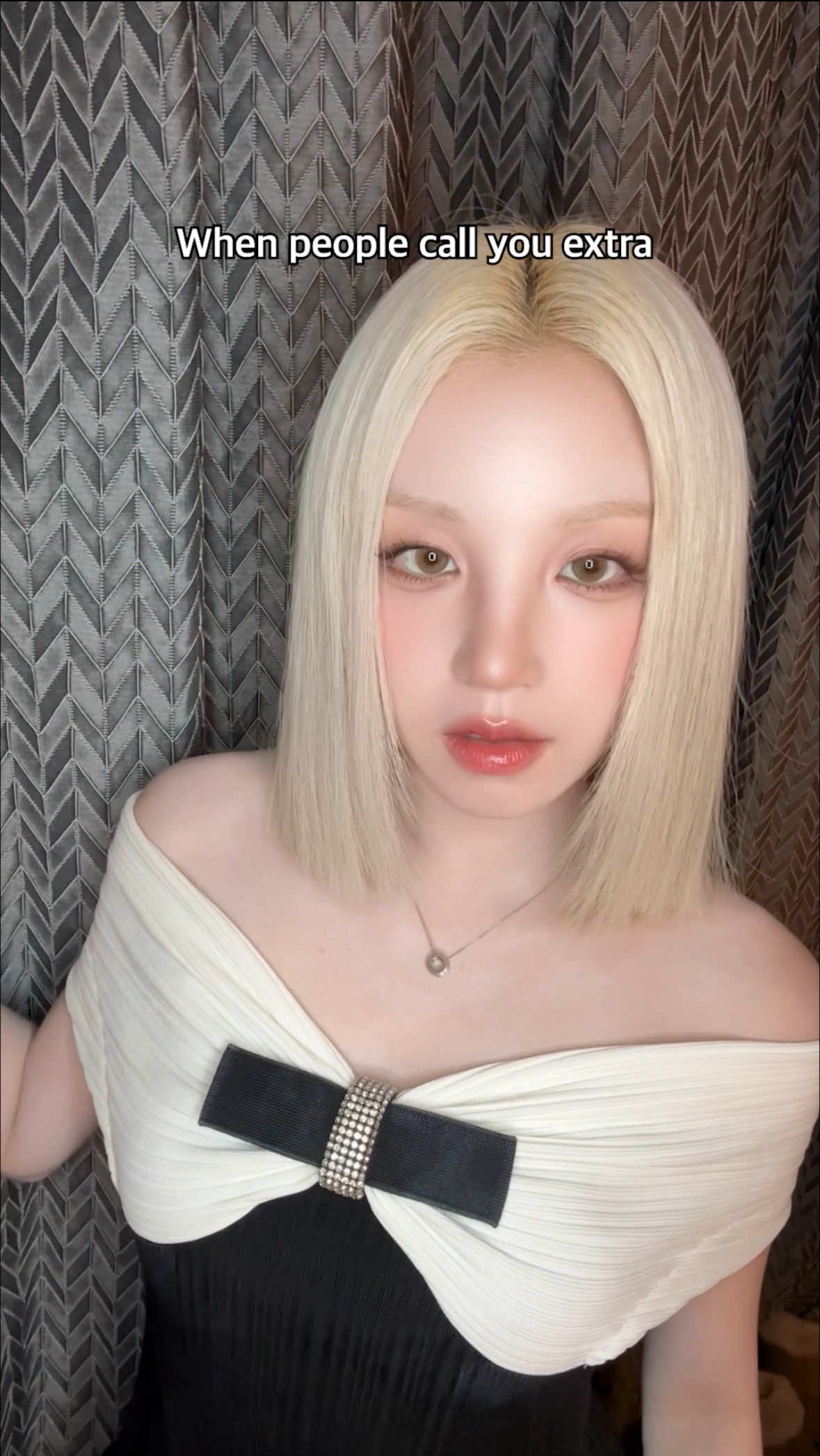 A post by @official_i_dle on TikTok caption: Am I extra...? Or are you basic? #아이들 #idle #우기 #YUQI