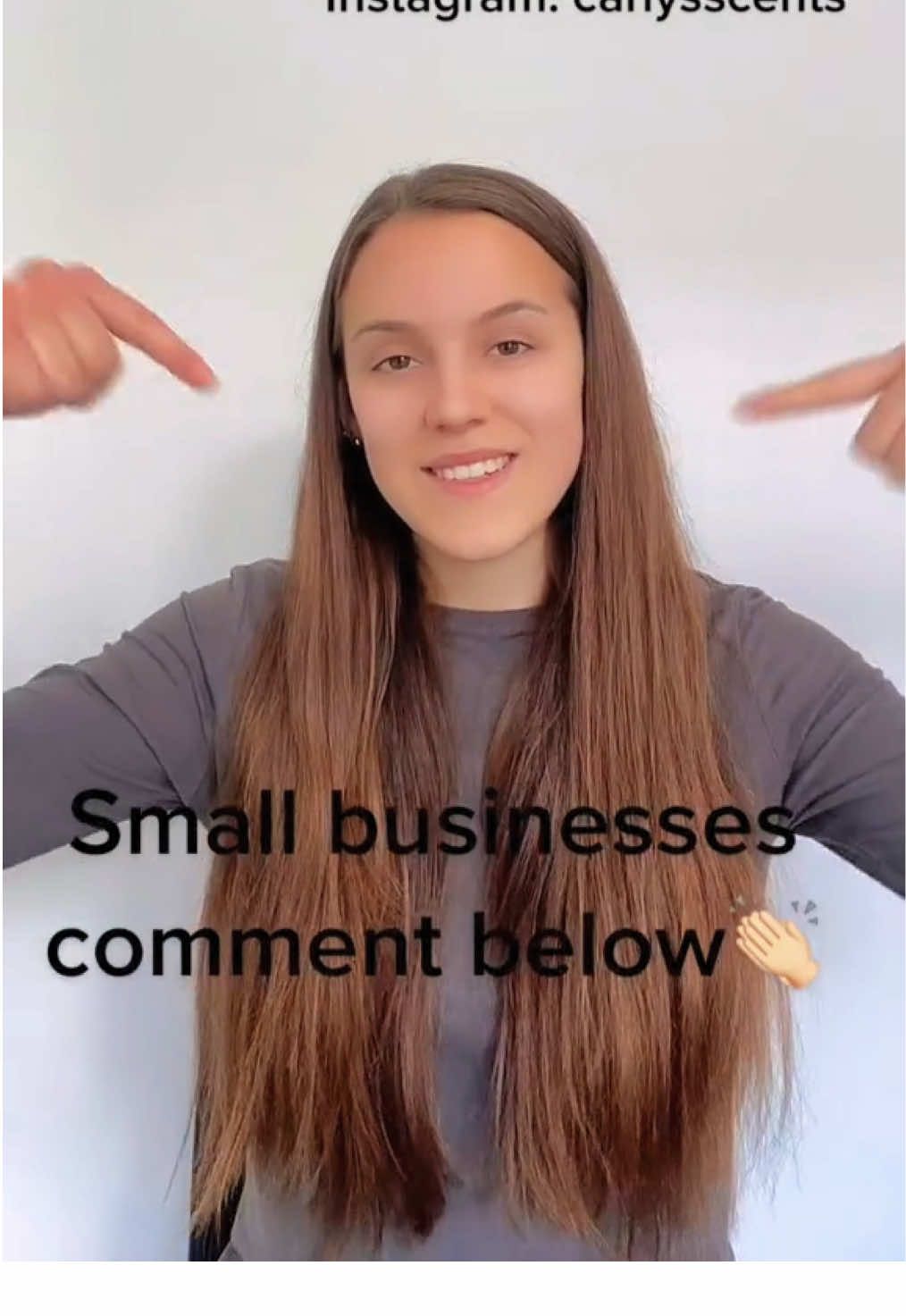 A post by @carlysscents on TikTok caption: Small Businesess comment below, let everyone know what you sell, let’s help eachother🫶🏻 follow for follow🎉 #onthisday #helpsmallbusinessgrow #smallbusinessontiktok #tiktokshop #growmyaccount #smallbusinessowner 