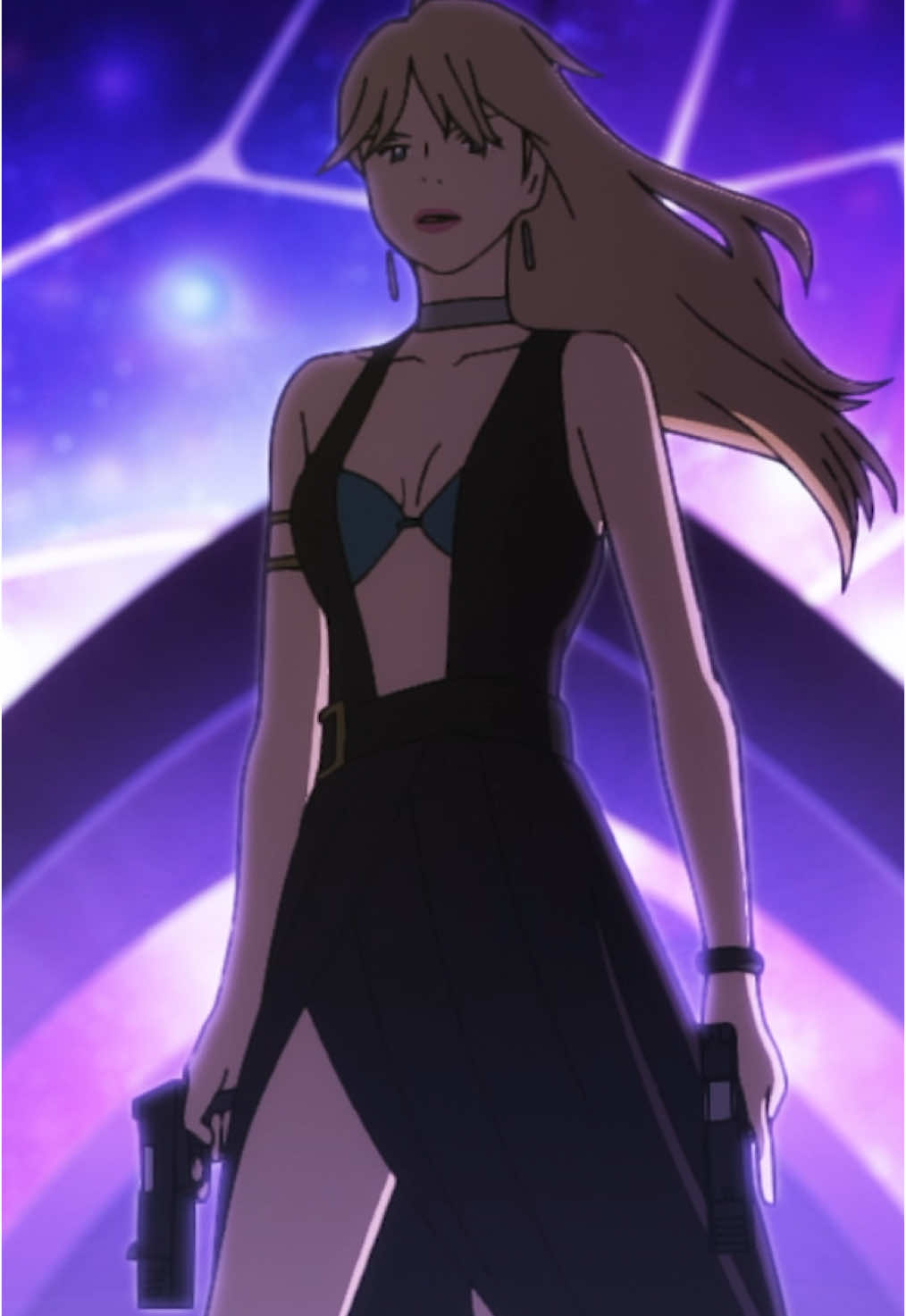 A post by @adultswim on TikTok caption: The world is a beautiful place. #lazarus #anime #Aesthetic 