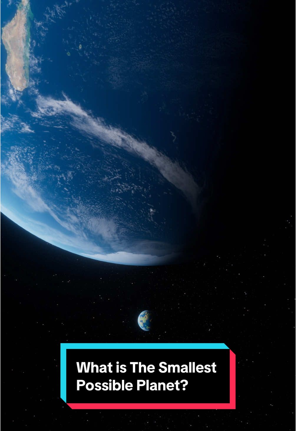 A post by @astrokobi on TikTok caption: What is The Smallest Possible Planet? #space #exoplanet #science #physics #astrokobi