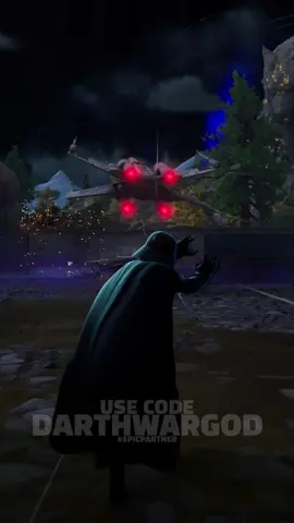 A post by @darthwargod on TikTok caption: The True Power Of Darth Vader #darthvader #obiwan #obiwankenobi #starwars #cinematic #darthwargod #fortnite #epicpartner 