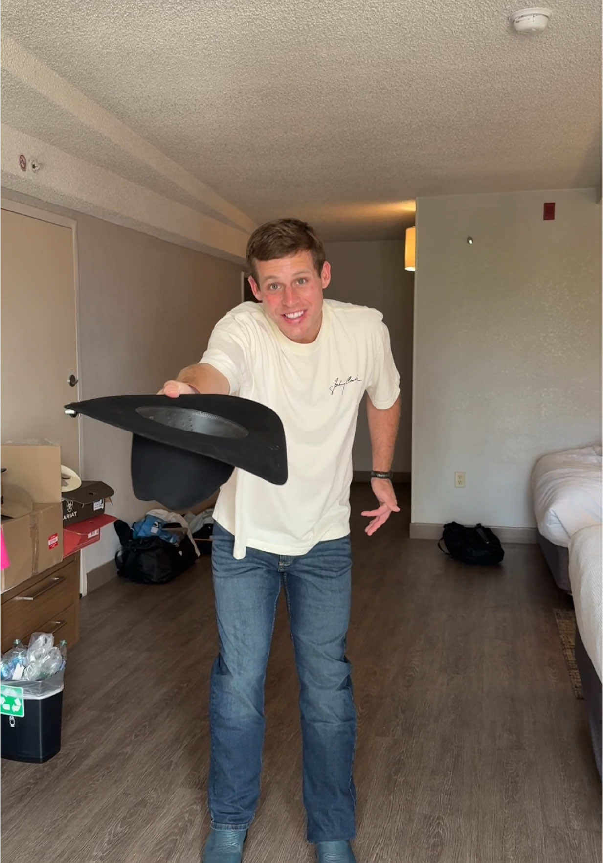 A post by @tannerwiththe_tism on TikTok caption: CMA Fest Day 2!! Having the best time in Nash🤠🤠#trending #cmafest #nashville @Country Music Association @nicci_Tannersmom 
