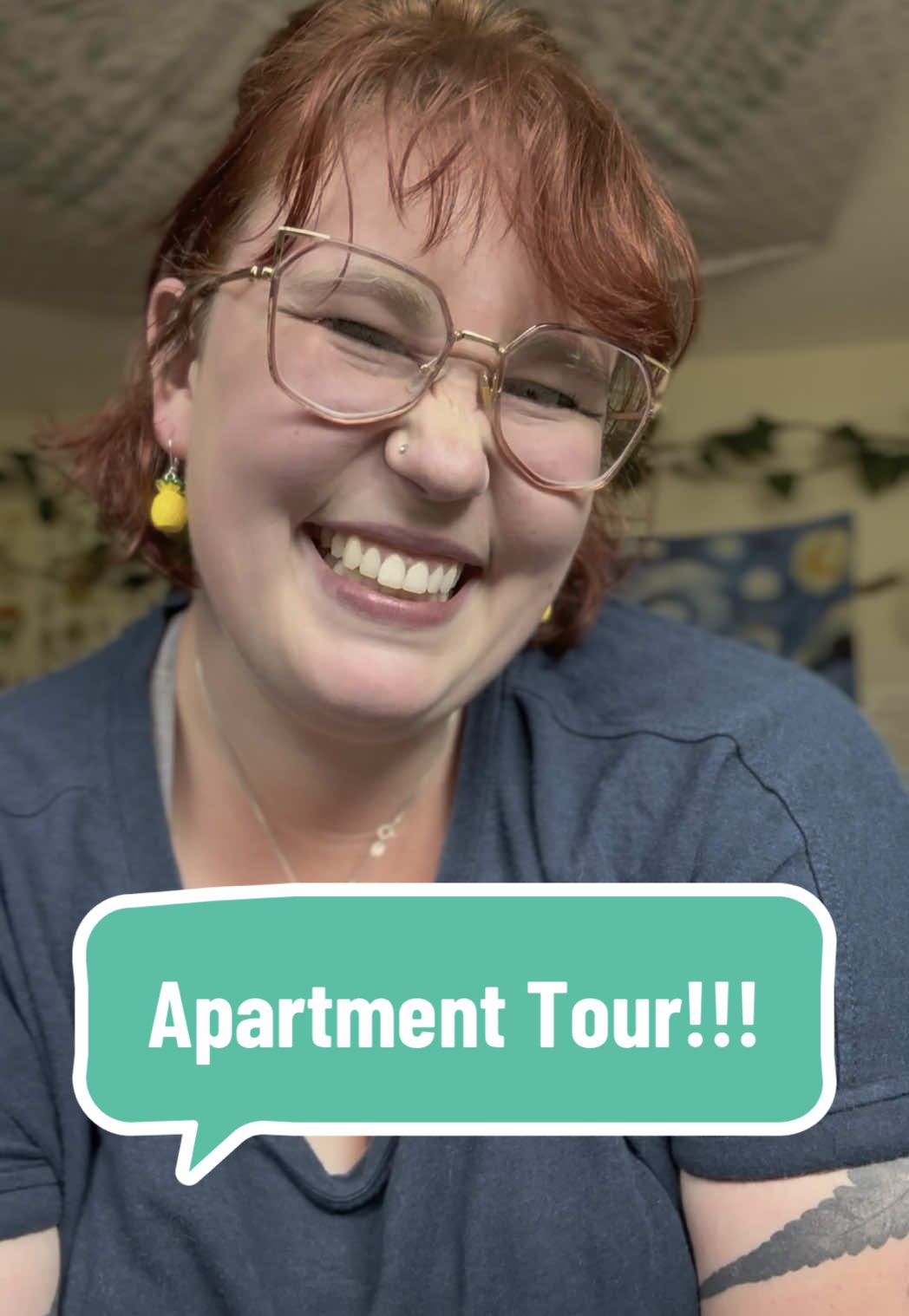 A post by @leannejenell on TikTok caption: Apartment tour!  #tour #apartment #apartmenttour #lifeupdate #mylife #firstapartment #decoration #bedroomdesign #fyp #adventure 