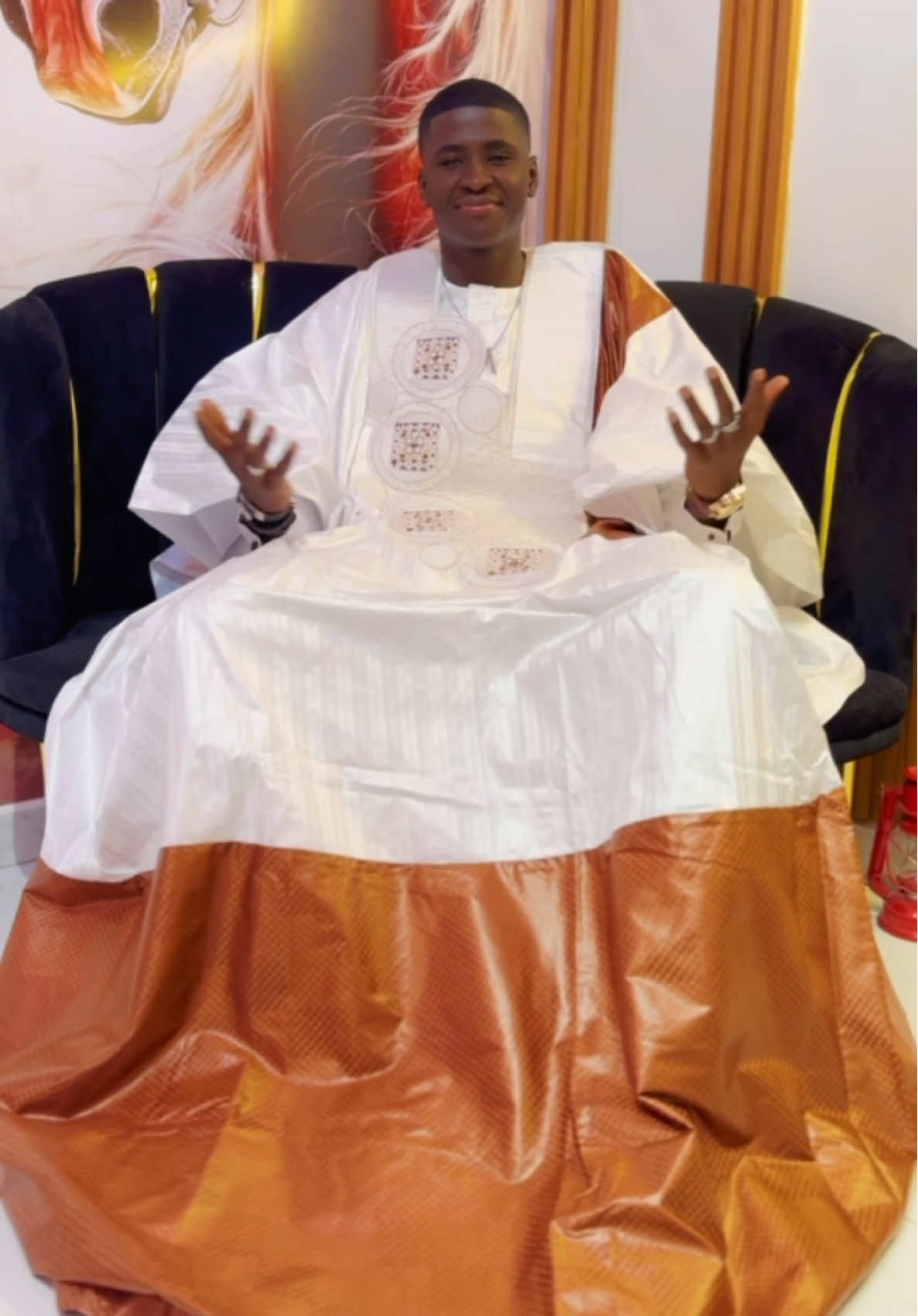 A post by @djkheucha on TikTok caption: Eid mubarack 🙏🏾#djkheucha #tabaski #tiktoksenegal🇸🇳 #betebete 