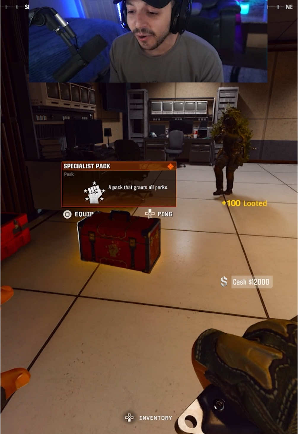 A post by @timmy2cans on TikTok caption: My bad karma may never recover from this… #cod #warzone #foryou 