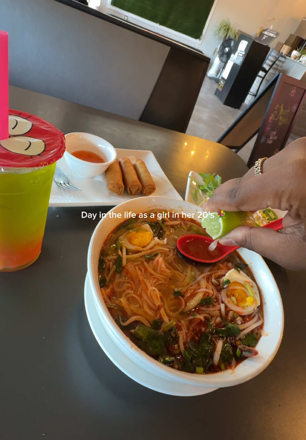 A post by @makaylashykia on TikTok caption: Spend a day with me cousinsss 🎀 #minivlog #girltok #dayinthelife #foryoupage #fyp #creatorsearchinsights #blackgirl #solodate #pho 