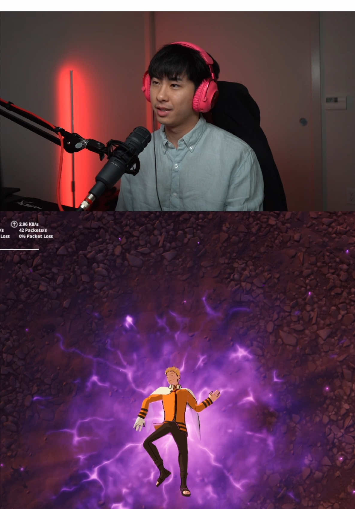 A post by @sushibae on TikTok caption: Naruto, the Hokage who lived #fortnite #naruto #sushibae #linkinpark