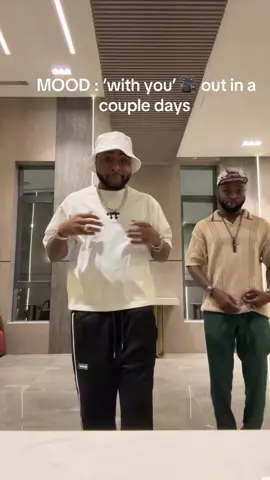 A post by @davido on TikTok caption: I CANT WAIT !!!! 🎥🔥🌎5️⃣#Withyou #musicvideo