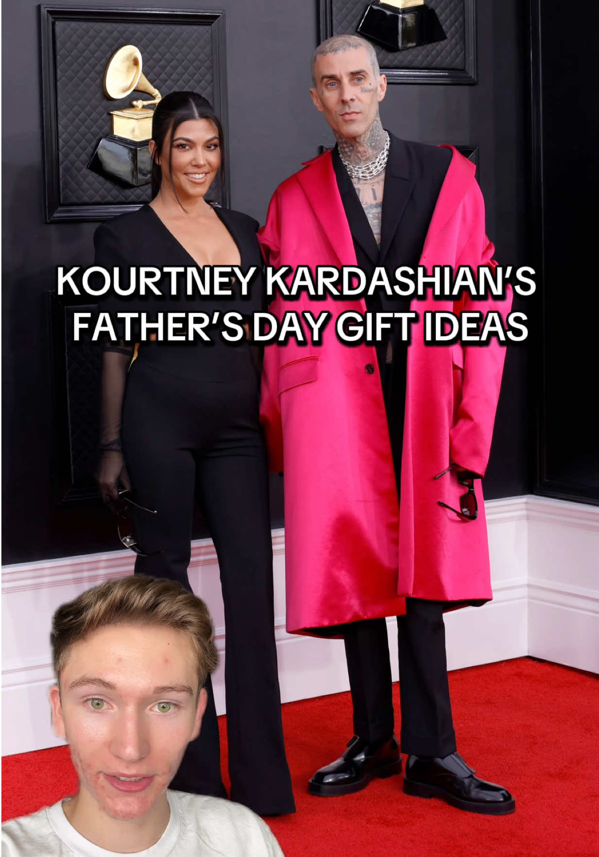 A post by @ashtongaler on TikTok caption: Kourtney Kardashian’s Father’s Day Gift Ideas Guide #kourtneykardashian #fathersdaygiftideas #FathersDay #poosh #fathersdaygift #fathersdaygiftidea #lemme #kardashians #travisbarker 