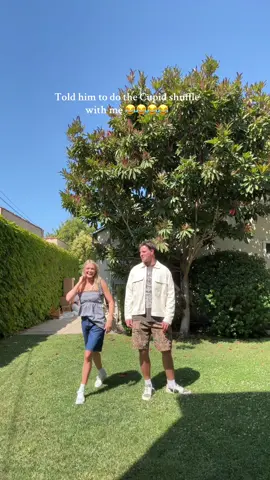 A post by @ryleearnold on TikTok caption: He was confused but totally caught on at the end 😂😭😂😭