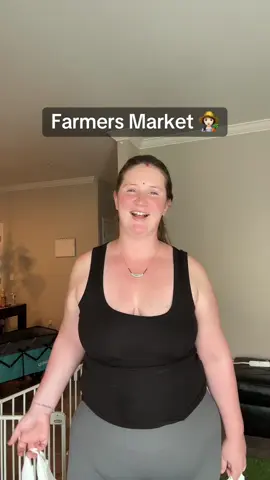 A post by @aviandhope on TikTok caption: Farmers Market - oh and we bought some chocolate cake but he already ate that 😂
