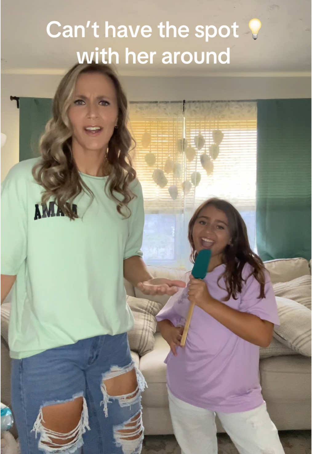 A post by @melmarie1014 on TikTok caption: Ok we are having too much fun with this! I forgot how much fun making TikTok’s was… 