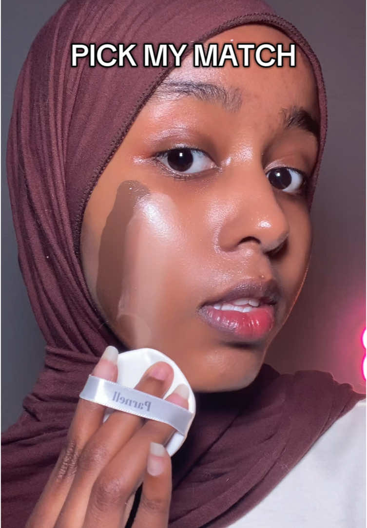 A post by @iconicyellow on TikTok caption: Which shade is my match? @Parnell Global #shadematch #cushionfoundation #koreanskincare #fyp #foundation 