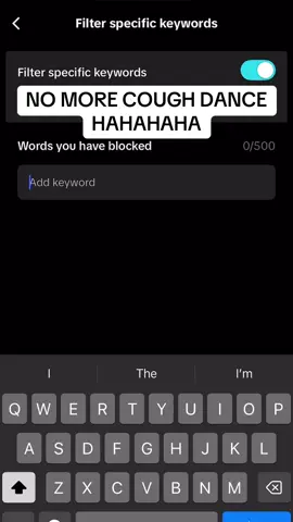 A post by @merrickhanna on TikTok caption: YOU CANT COMMENT COUGH DANCE ANYMORE HAHAHAHA #coughdance #merrickcoughdance  