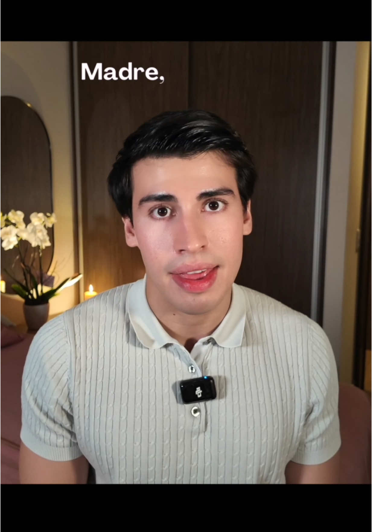 A post by @ladivaza on TikTok caption: Mensaje para mi mamá 🕊️