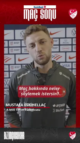 A post by @millitakimlar on TikTok caption: Denizbank ile maç sonu. 🎤 Mustafa Eskihellaç I #BizimÇocuklar I #USATUR I #SevgimizBirDeniz I 