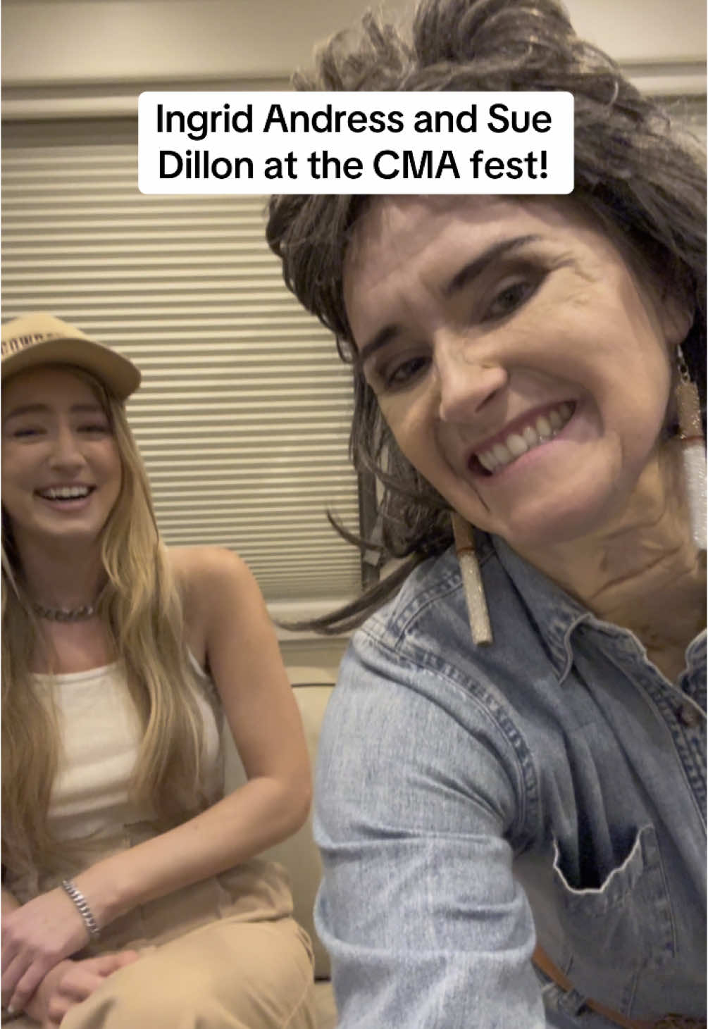 A post by @sarahsoda5 on TikTok caption: Ingrid Andress is everyone’s big sister #suedillon #ingridandress #bigsister 