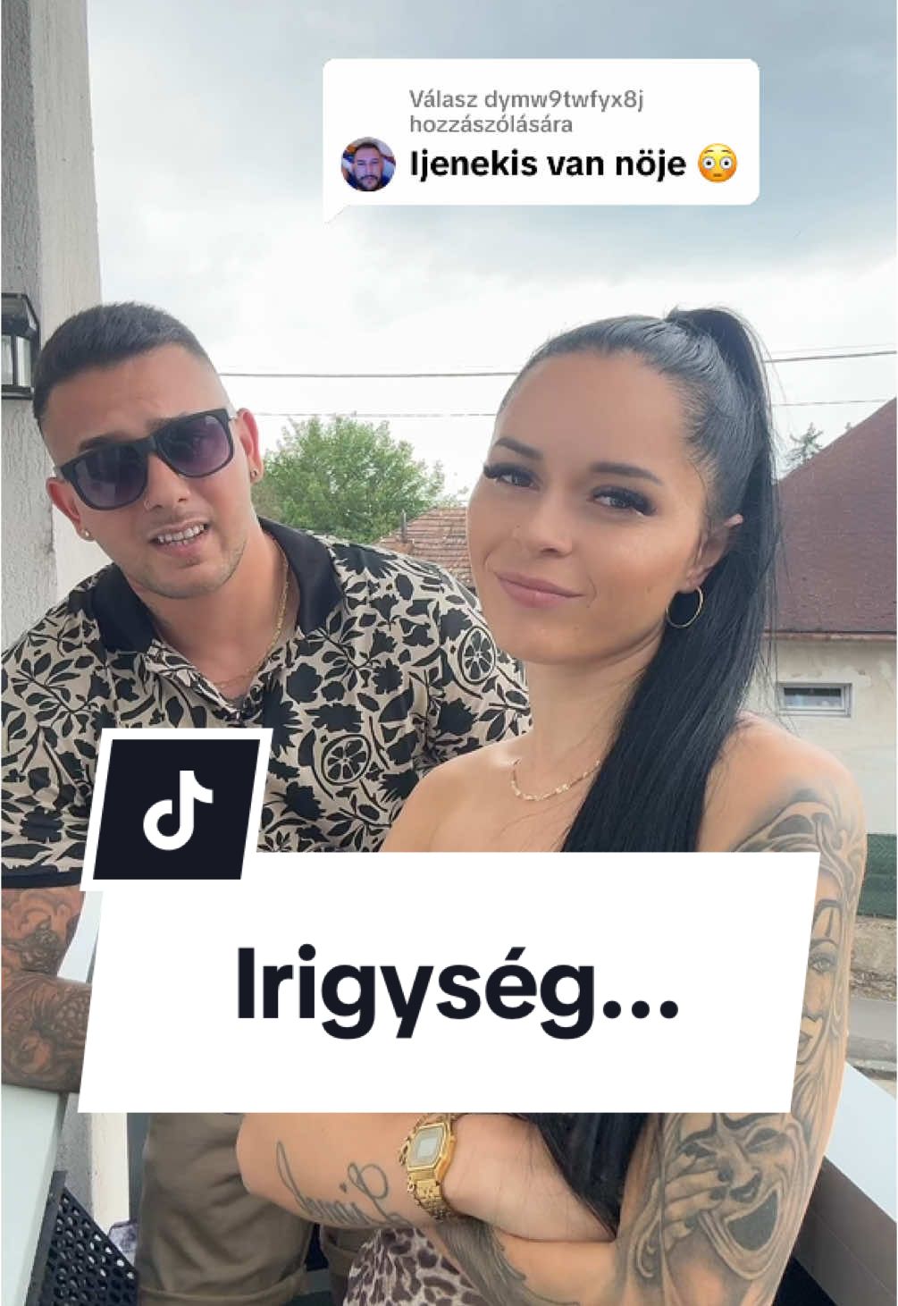 A post by @imregergo277 on TikTok caption: Válasz @dymw9twfyx8j részére ne irigykedj ocskosom! Legyél férfi azt lesz neked nem is😎@💋Lipko💋Viki💋 #brendon #karolyboss #imregergő #liploviki #vikiger #nekedbelegyen #fyp #humor #válaszvideó 