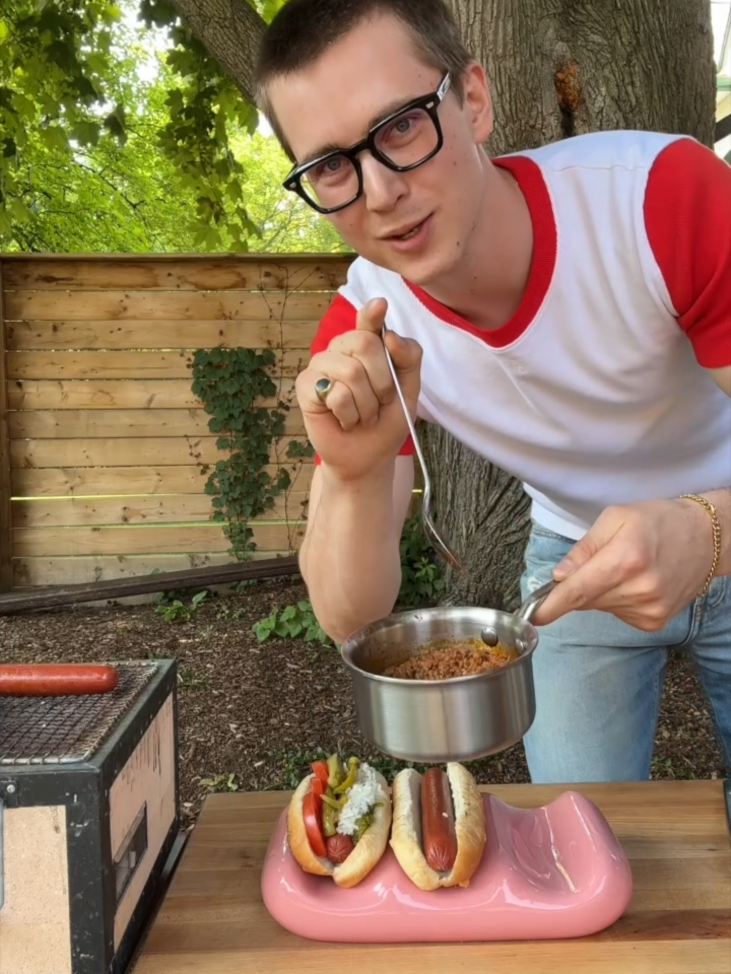 A post by @williamconrad_ on TikTok caption: what's your favourite hot dog?