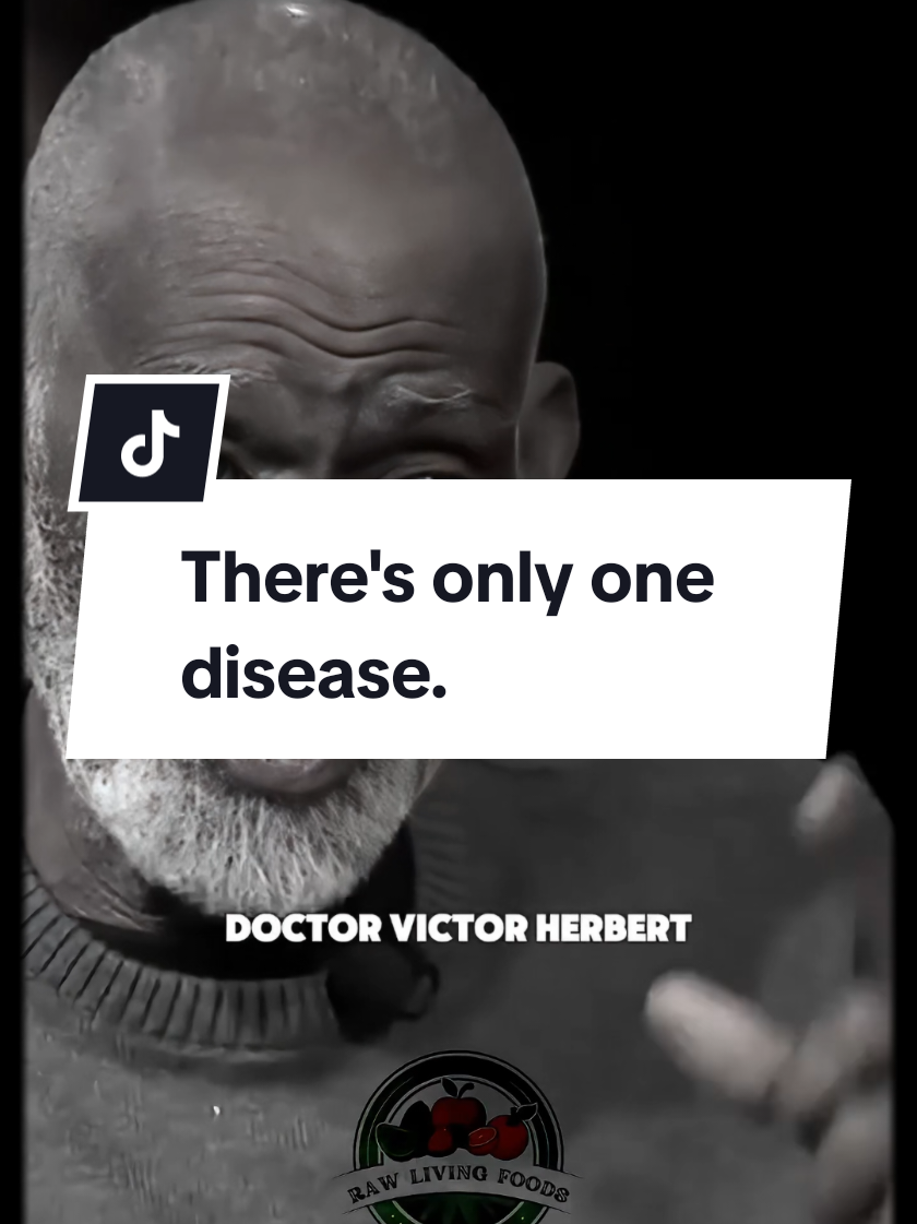 A post by @rawlivingfoods on TikTok caption: Dr. Sebi Found That There is Only ONE Disease... - #health #advice #healthtips #onedisease #drsebi #seamoss #teosinte #healthy #diet #fasting #herbs #detox #global #love #nutrition #foods 