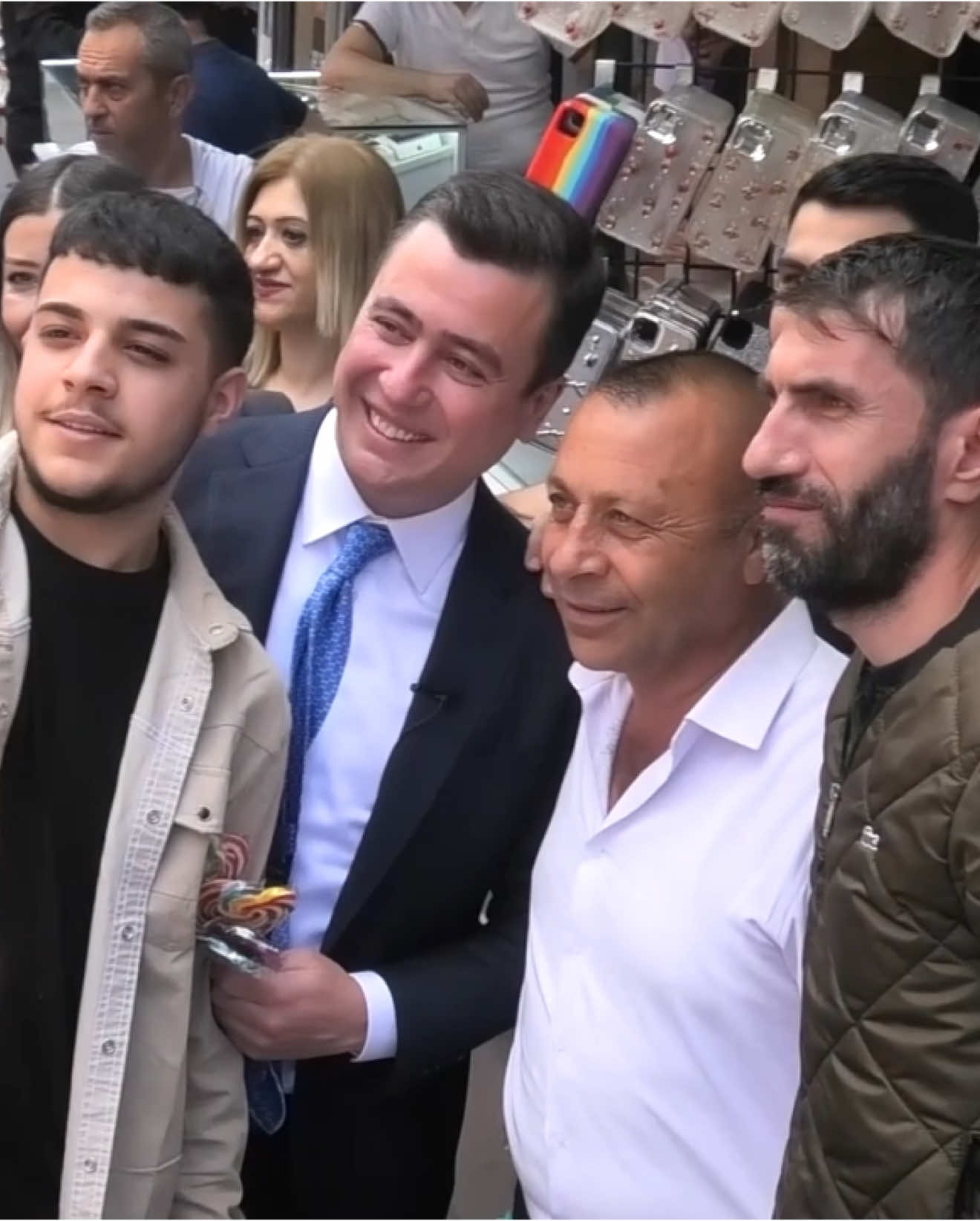 A post by @osmangokcek_ on TikTok caption: Kızılay’da Çankaya Ak Parti ilçe teşkilatımızla birlikte vatandaşımızla ve esnafımızla bayramlaştık.