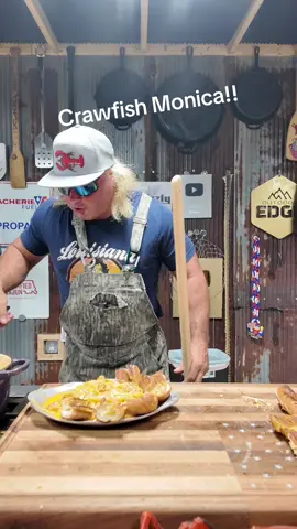 A post by @stalekracker on TikTok caption: Come along as we throw down a crawfish Monica, a rich, creamy Cajun pasta dish straight from Louisiana. This recipe is bold, buttery, and packed with that down-home flavor you can’t fake. Perfect for crawfish season or any time you’re craving comfort food with a kick. Let’s cook it right. #CrawfishMonica #CajunFood #LouisianaCooking #CrawfishRecipe #SouthernFood #CreoleKitchen #CajunRecipes #SeafoodPasta #NOLAeats #BayouCooking