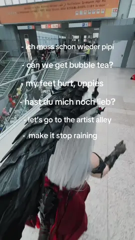 A post by @teacakecos on TikTok caption: this trend but make it (my favorite) sylus/mc, dokomi edition 🥺❤️ @Lena_Kuroi / レナくろい  #dokomi2025 #dokomi #loveanddeepspace #lads #sylusloveanddeepspace #mccosplay #germancosplay #loveanddeepspacesylus 