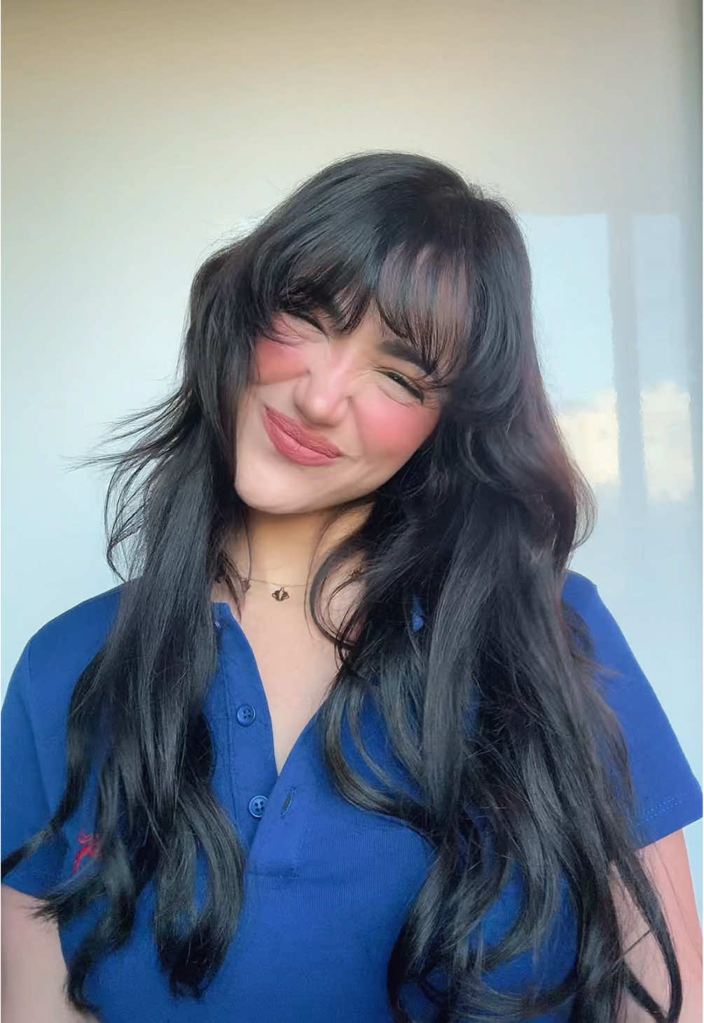 A post by @leahh on TikTok caption: ☺️💙