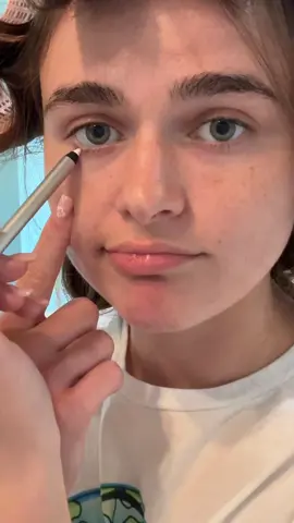 A post by @megnutt02 on TikTok caption: Puppy dog makeup 🐾💕🥹