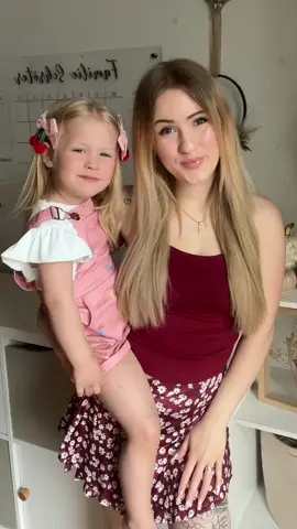 A post by @mom.of.mina.and.oskar on TikTok caption: Babygirl💞🍒🫶🏻#mamaundtochter #teenmom 