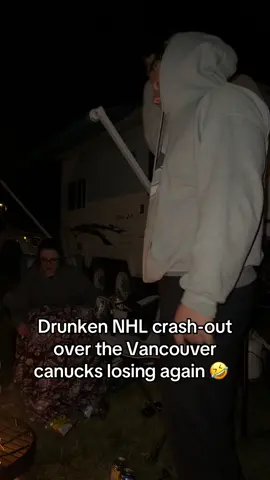 A post by @damned_but_beautiful on TikTok caption: He’s a die hard fan through and through tho 🤣 @Johnathan_Ingram #vancouvercanucks #hockey #NHL #nhlplayoffs #stanleycup #fyp 