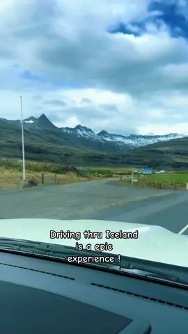 A post by @countryjunction on TikTok caption: 🔥Iceland is EPIC🔥Beautiful scenic drives🗻🌋 #iceland #scenic #drive #travel #roadtrip #beautiful #scenery #foryoupage #travellife 