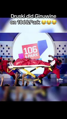 A post by @druski on TikTok caption: Not Ginuwine 😂 #druski #ginuwine #106andpark #bet #betawards #funny #show #tv