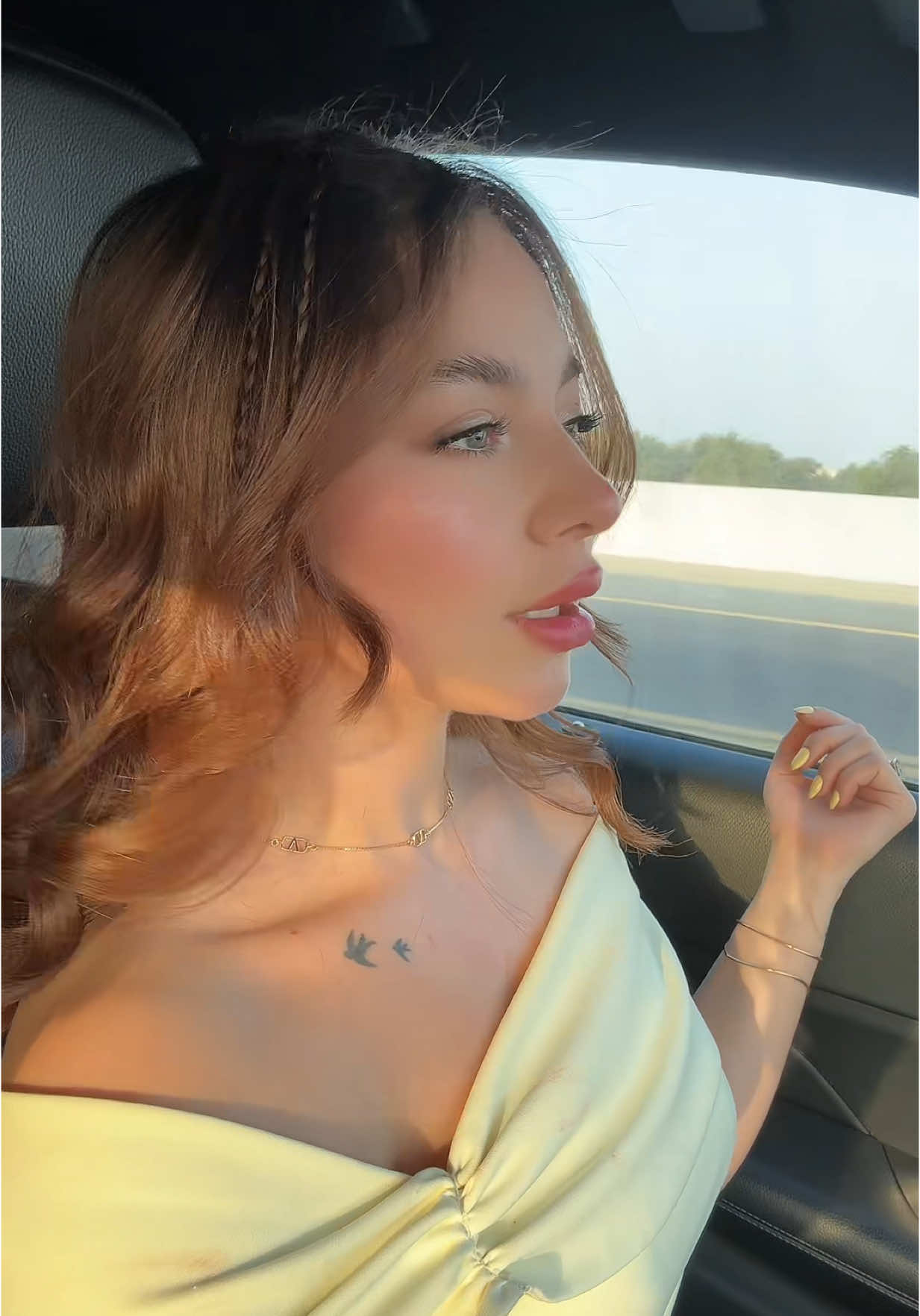 A post by @bessan_esmail on TikTok caption: 💛✨#بيسان_اسماعيل #بيسان #خطية 