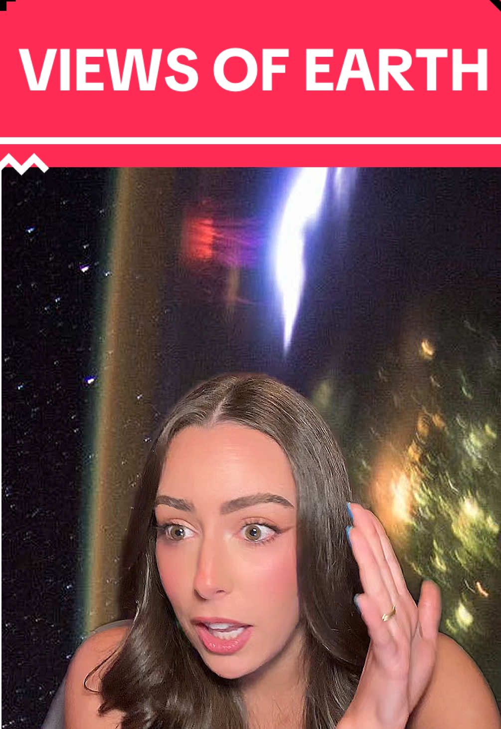 A post by @astro_alexandra on TikTok caption: Some of the craziest views of Earth FROM ASTRONAUTS IN SPACE! #astronomy #nasa #space #science 