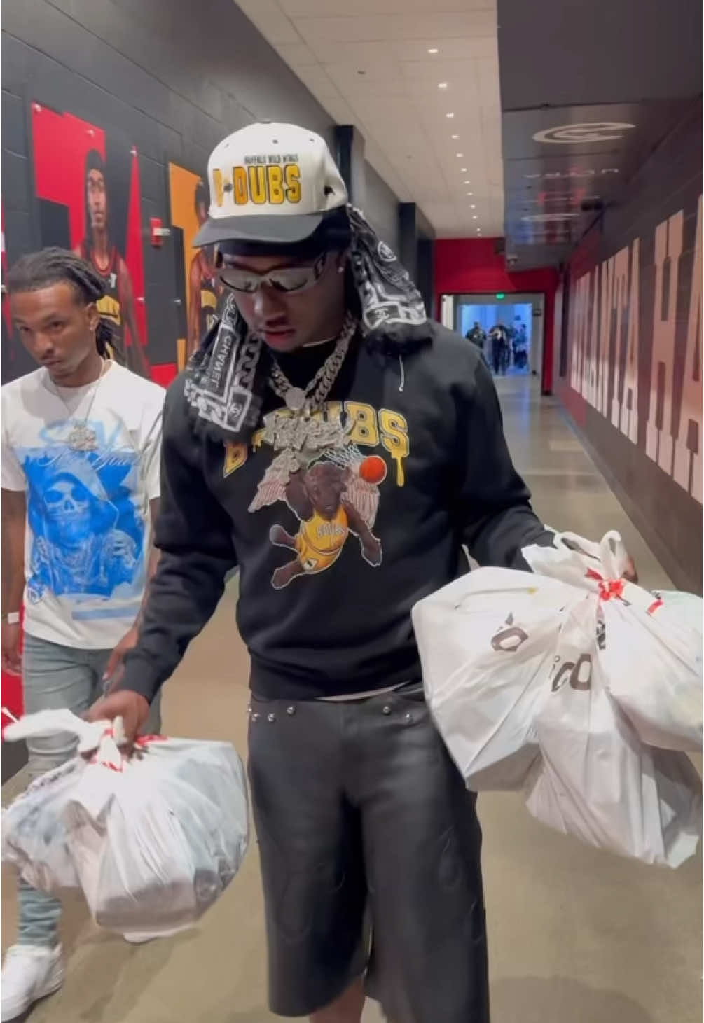 A post by @rob49_ on TikTok caption: Wthelly? Buffalo Wild Wings GO has the best deal of the finals. 20 traditional bone-in wings, large fry and four dips for $19.99 Order from the app or online @Buffalo Wild Wings #partner 