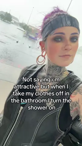 A post by @spiderwh0r666 on TikTok caption: I’m very good at it too #caffeine #trending #yallternative #rain #bike #relatable #viral #fyp #foryoupage #attractive 