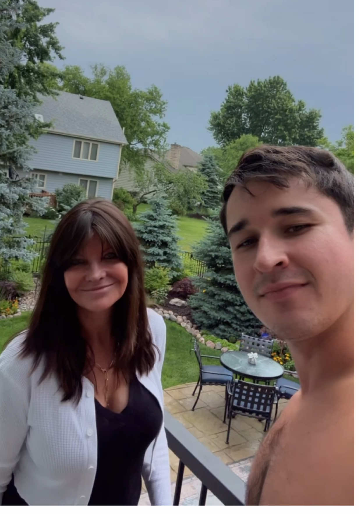 A post by @johnsummit on TikTok caption: she’s been working so hard on this garden over the past year 🥲